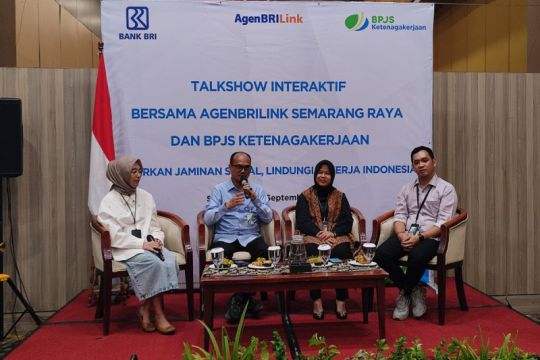 BPJS Ketenagakerjaan Jateng - DIY perkuat sinergi dengan BRI