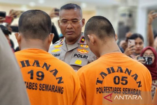 Polda Jateng tetapkan 118 tersangka demo rusuh