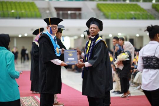 Cerita mahasiswa internasional asal Zimbabwe Tinashe Wesley tamatkan studi di UMS