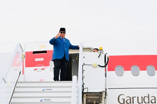 Prabowo bertolak menuju AS sampaikan pidato di Sidang PBB