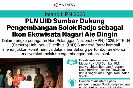 Jelang HPN 2025, PLN UID Sumbar Dukung Pengembangan Solok Radjo sebagai Ikon Ekowisata Nagari Aie Dingin
