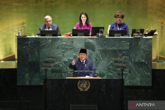 Sejumlah pemimpin dunia puji pidato Prabowo di PBB