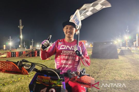 Lantian Juan juarai campuran open pada seri keempat Trial Game Dirt 2025