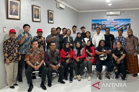 DPD asal Sumut gelar donor darah memperingati HUT ke-21