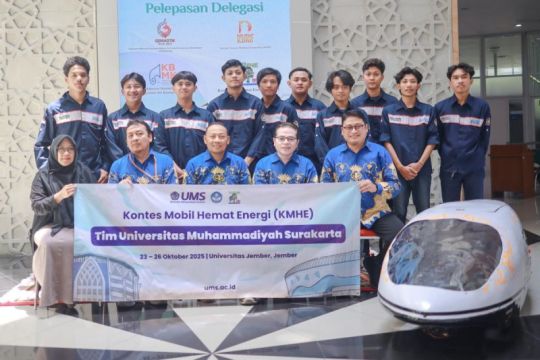 UMS lepas lima tim menuju seleksi tingkat nasional 2025 ajang bergengsi mahasiswa Indonesia