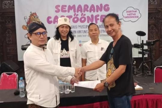 Dosen UIN Walisongo Abdullah jadi Ketua Persatuan Kartunis Indonesia