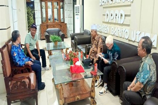 DPRD Barut terima kunjungan DPRD HSU bahas strategi hadapi pemotongan TKD