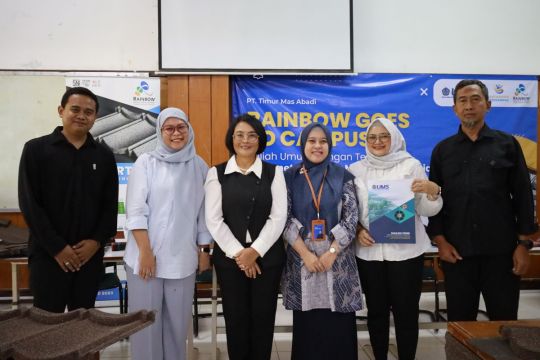 FT UMS kolaborasi dengan Industri edukasi material bangunan ramah lingkungan