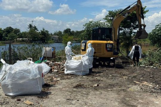 Satgas telah selesaikan proses dekontaminasi radioaktif 22 pabrik di Cikande