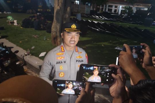 Polisi tetapkan dua pendemo tersangka dugaan blokade jalan pantura Pati