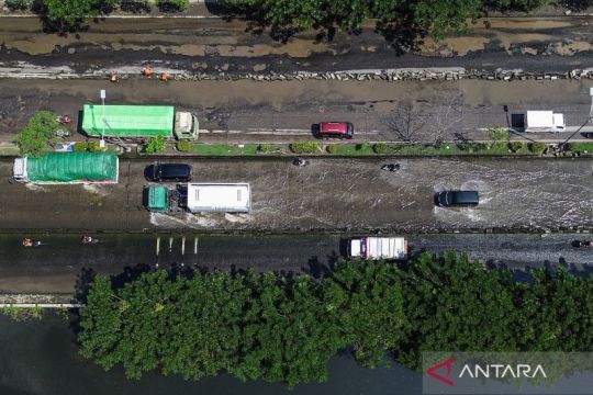 Rob empat desa di Demak surut setelah penyedot air beroperasi