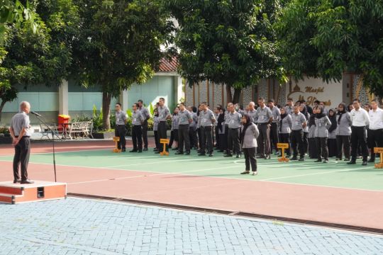 Kadiv Yankum : Apel pagi manifestasi kedisplinan, loyalitas dan kesuksesan