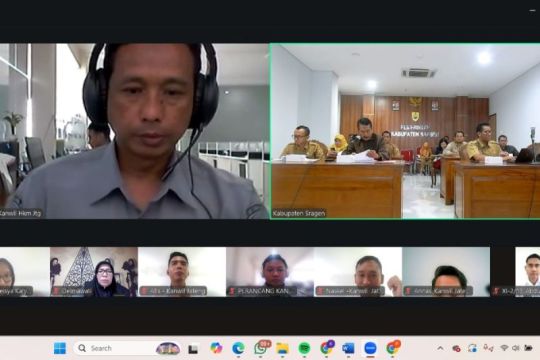 Kanwil Kementerian Hukum Jateng rapat pengharmonisasuan Raperda dan Raperbup Sragen