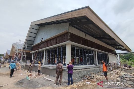 Pembangunan Perpustakaan Kudus mencapai 76 persen