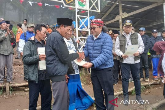 Masalah batas lahan Perhutani dengan warga Wates Temanggung telah selesai