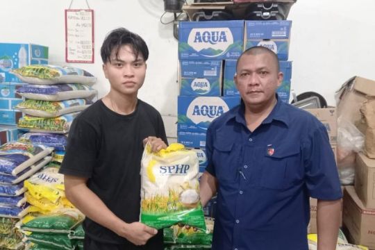 Polres Jayapura distribusi beras SPHP untuk menjaga stabilitas harga pangan