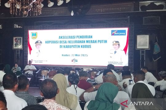 Sebanyak 37 desa di Kudus siapkan lahan pembangunan gedung Koperasi Merah Putih