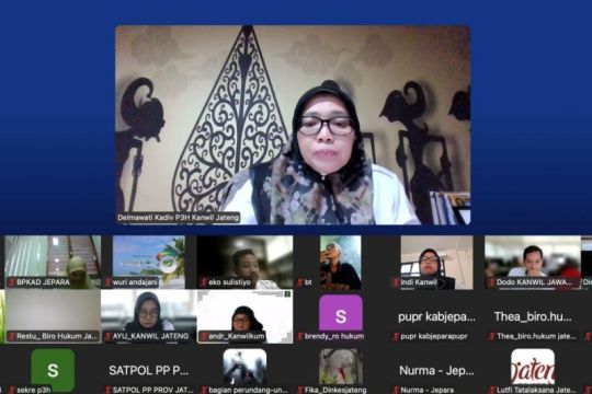 Kemenkum Jateng harmonisasi lima rancangan perda dan pergub