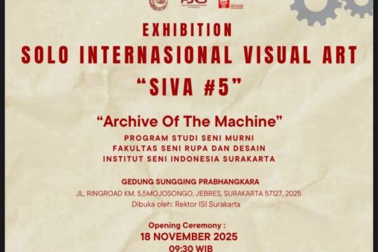 ISI Solo gelar Solo International Visual Art (SIVA) #5 2025