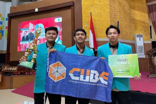 Tim CUBE UMS sabet juara 1 nasional berkat inovasi beton berbasis limbah