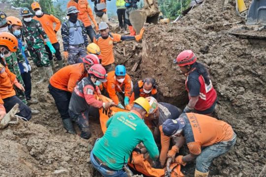 Tim SAR temukan tujuh korban longsor di Banjarnegara