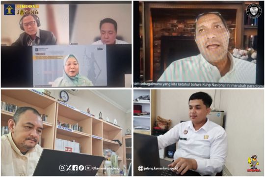 Kemenkum Jateng Ikuti Seminar Nasional bersama Wamenkum