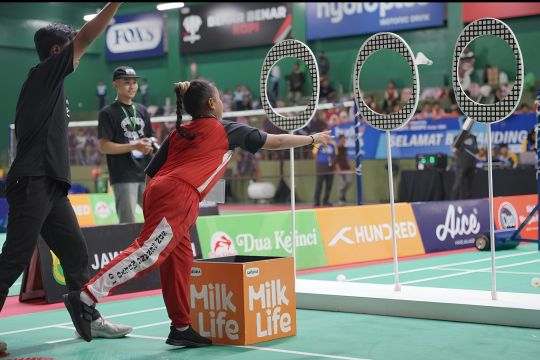 510 siswa SD di Semarang ikuti Festival SenengMinton 2025