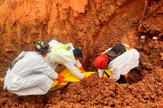 Tim SAR gabungan temukan  satu korban longsor Cilacap hari kesembilan