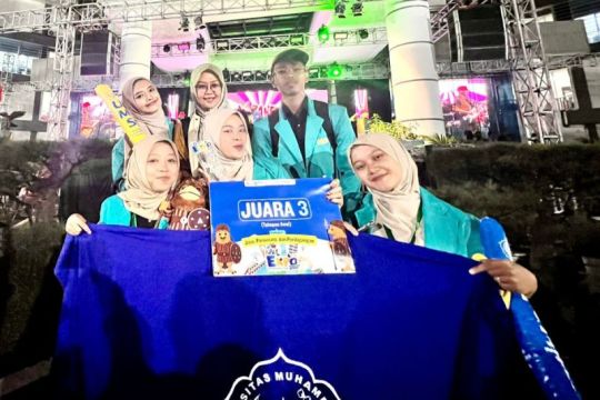 Layanan pendidikan anak inklusif Sobat Ceria UMS sabet juara 3 KMI Expo 2025