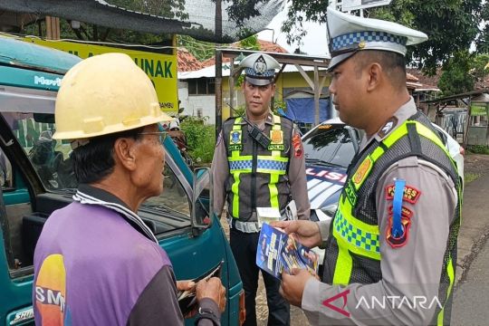 Polres Batang jaring 376 pelanggar sejak Operasi Zebra Candi 2025