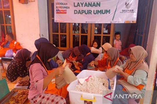 Baznas RI dirikan dapur umum bantu korban longsor Banjarnegara