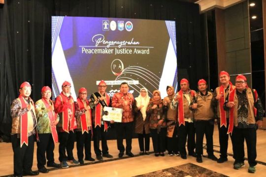 Peacemaker Justice Award 2025, apresiasi bagi kades dan lurah terbaik