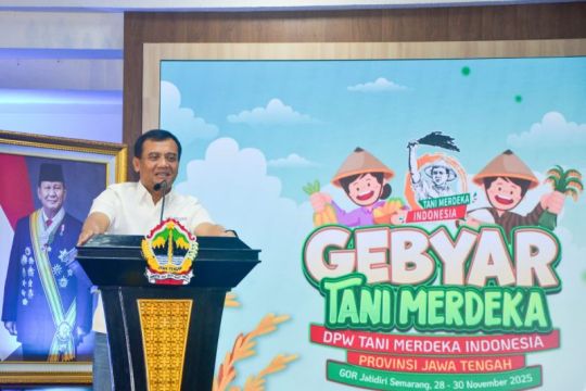 Ahmad Luthfi: Jateng siap jadi pusat Gerakan Tani Merdeka