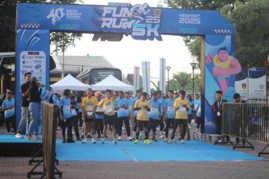 HES Fest Fun Run 2025 ramaikan Gebyar Milad ke-40 Prodi HES UMS