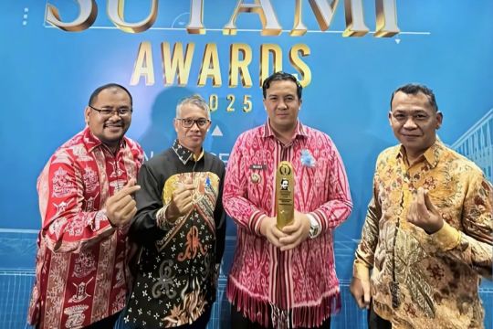 Komitmen dalam pembangunan infrastruktur, Lamandau raih Sutami Award 2025