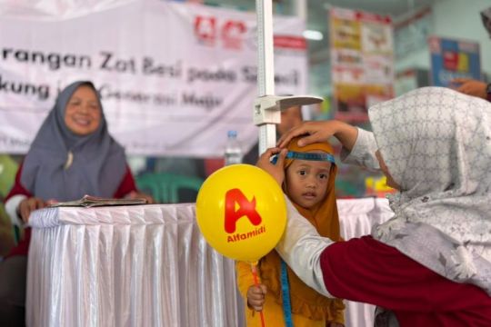 Alfamidi-Sari Husada dorong ratusan keluarga penuhi gizi balita