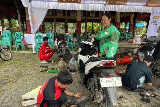 Pemkab Jepara dan Baznas gelar program servis gratis sepeda motor bagi ojol