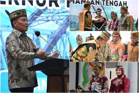 Pisah sambut Kajati, Gubernur Kalteng ajak kawal program strategis pembangunan