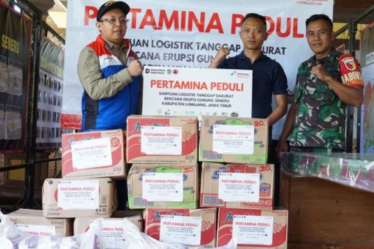 Kilang Cilacap salurkan bantuan darurat untuk penyintas erupsi Semeru