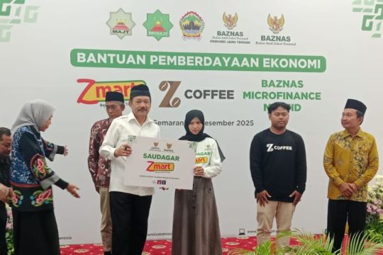 Baznas Luncurkan Program ZCoffee, BMM, dan 1.300 Zmart di Jateng