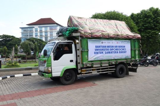 Undip kirim mesin penjernih air ke lokasi banjir Sumbar