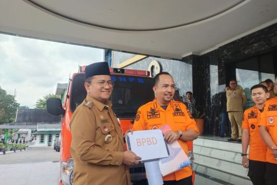 Pemkot Jambi terima bantuan dari BNPB perkuat kesiapsiagaan bencana