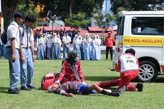 Ketua PMI Kota Magelang sebut relawan bergerak berdasarkan kemanusiaan