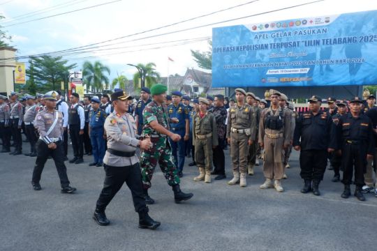 Polres Kotim siapkan 250 personel gabungan amankan perayaan Nataru