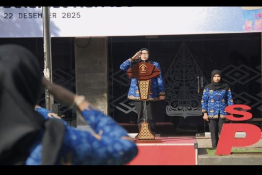 Peringati Hari Ibu ke 97, Kemenkum gelar upacara bendera