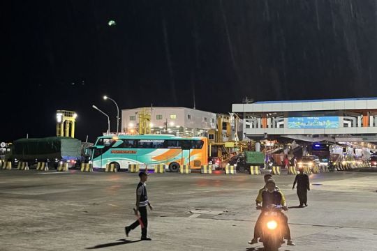 Puncak arus mudik di Pelabuhan Bakauheni diprediksi H-2 Natal
