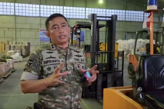 TNI bantah video bantuan untuk Sumatera berisi kardus kosong