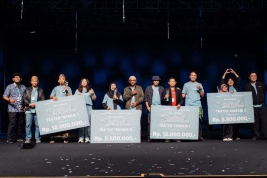 Teater SMP 1 Kudus dan SMA 1 Bae jadi terbaik FTP XV Teater 2025