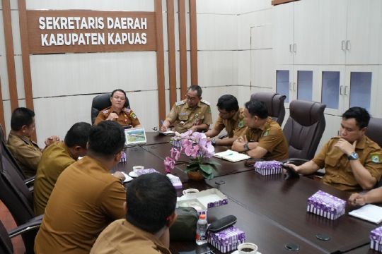 Sekda Kapuas minta lurah data bangunan terdampak pelebaran jalan