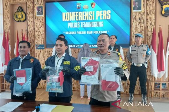 Polres Temangggung menahan Direktur Koperasi ASM karena korupsi Rp1 M